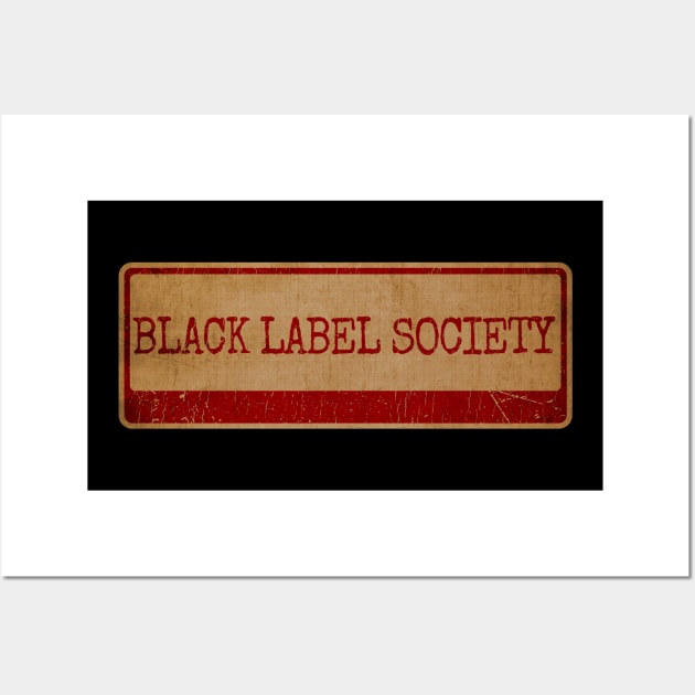 Typewriter - Black Label Society Wall Art by Skeletownn